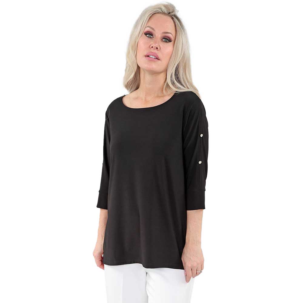 3/4 Sleeve ITY Top – Effortless Elegance & Everyday Comfort