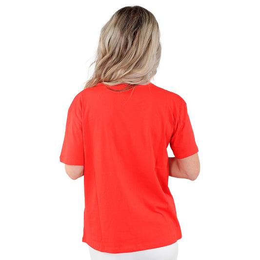 Zipper Pop: Cotton Jersey Tee with Pocket Detail