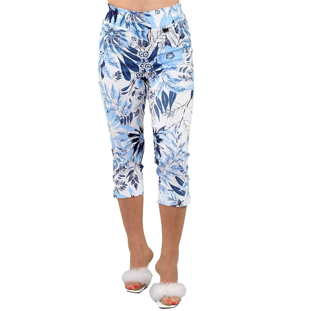 Tropical Print Capri – Chic, Sleek, and Perfect for Summer