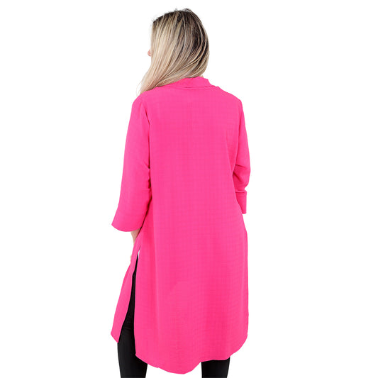 Breezy Layers: 3/4 Sleeve Air Flow Cardigan π¨π