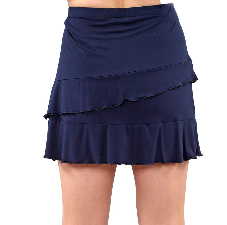Bamboo Jersey Ruffle Skort – Flirty, Fun & Effortless Chic